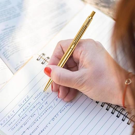 Parker Classic Gold Trim Ball Pen thumbnail