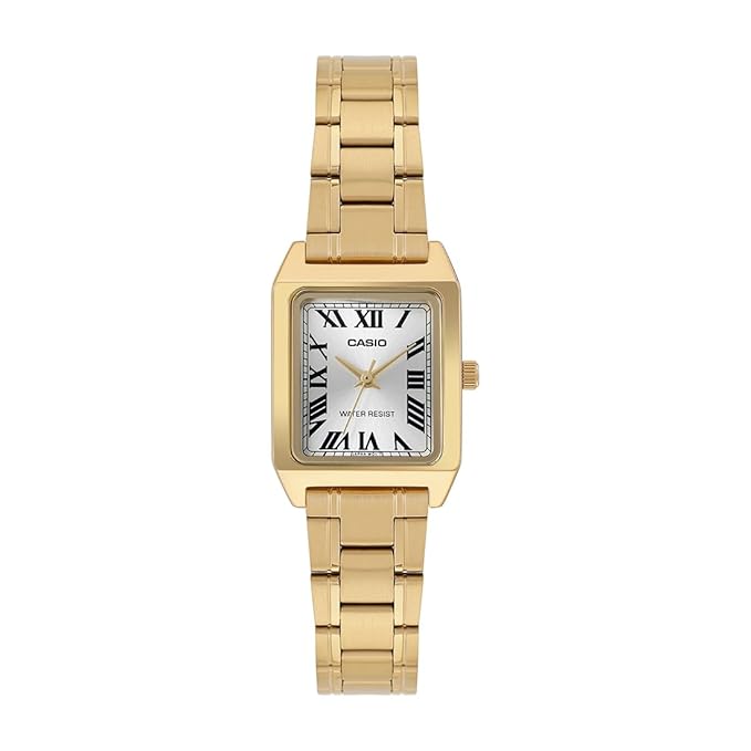 Casio Enticer Ladies Analog Gold Dial Women