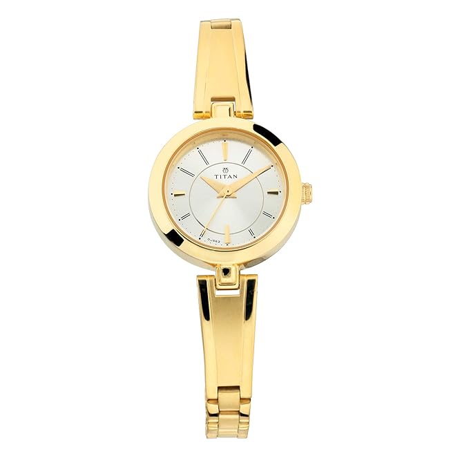 Titan Karishma Analog Silver Dial Women's Watch