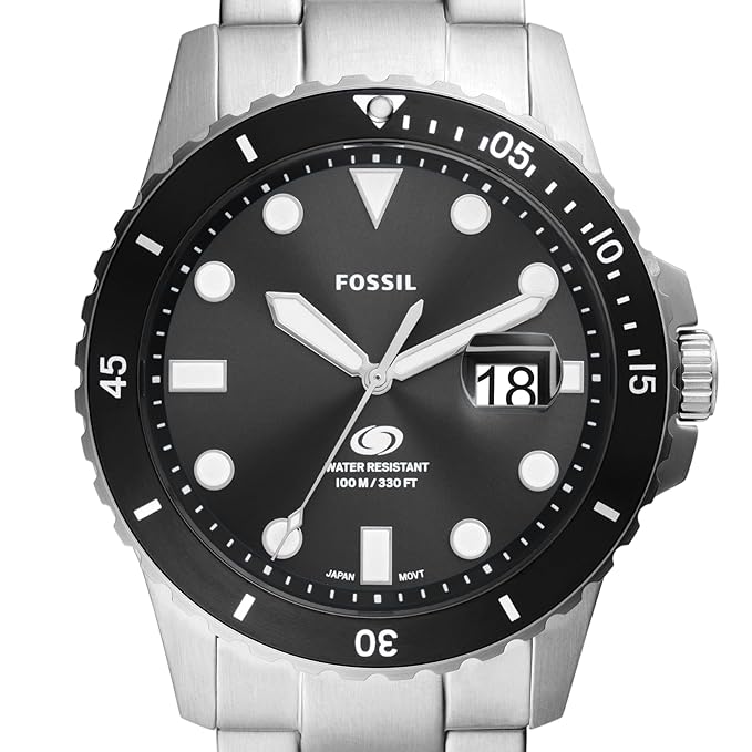 Fossil Analog Black Dial Men's Watch