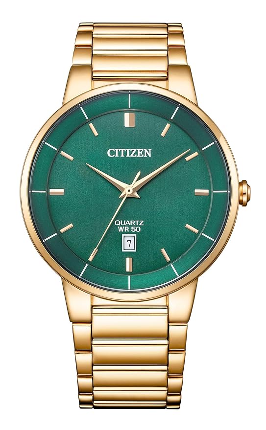 Citizen Stainless Steel Mens Quartz Gents Analog Watch