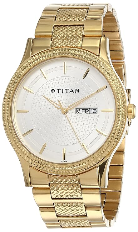 Titan Octane Analog Silver Dial Men's Watch