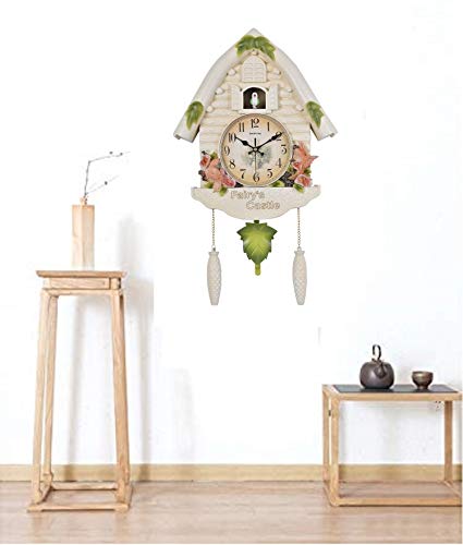 Plastic Cuckoo Wall Clock Living Bird Alarm Clock thumbnail