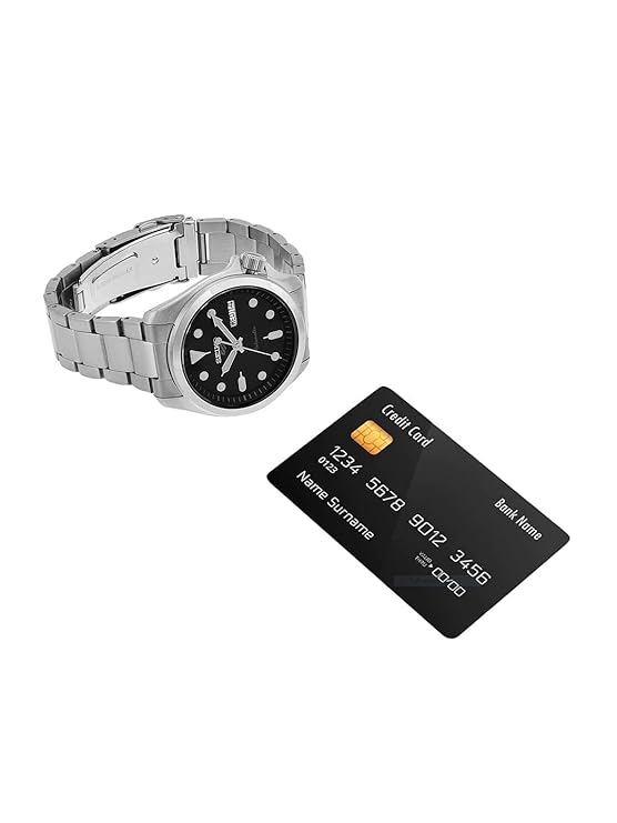 Seiko Stainless Steel Analog Grey Dial Men Watch thumbnail