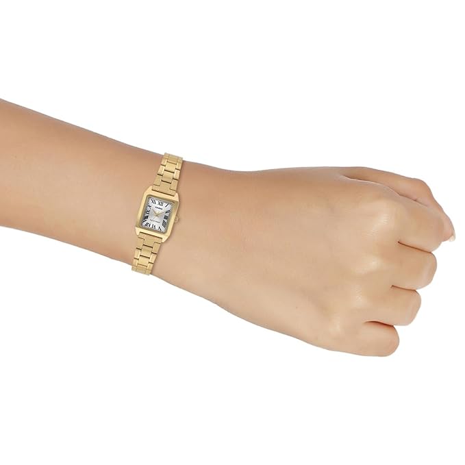 Casio Enticer Ladies Analog Gold Dial Women thumbnail