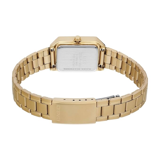 Casio Enticer Ladies Analog Gold Dial Women thumbnail