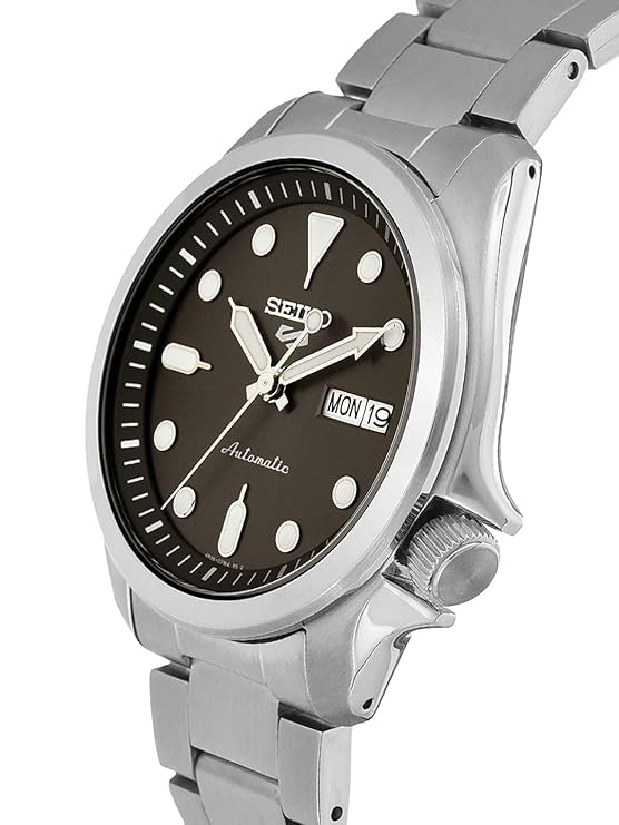 Seiko Stainless Steel Analog Grey Dial Men Watch thumbnail