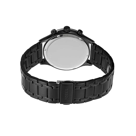 Fossil Stainless Steel Fenmore Analog Black Dial Men's Watch thumbnail