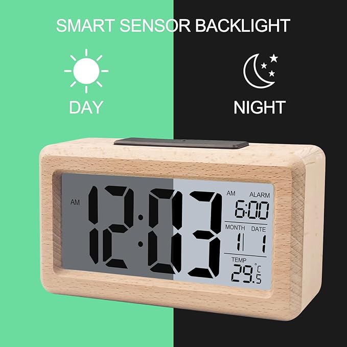 Kadio Digital Bedside Alarm Clock thumbnail