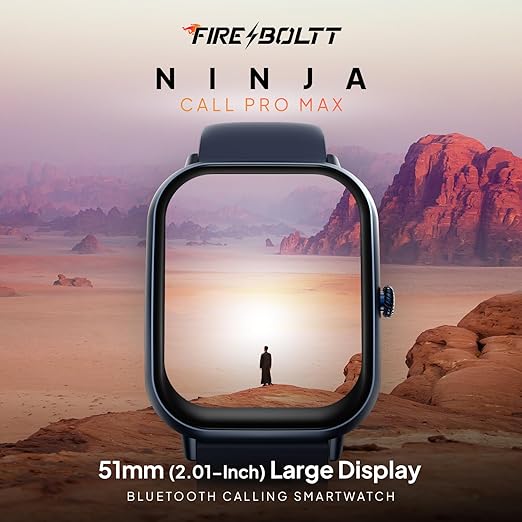 Fire-Boltt Ninja Call Pro Max Smart Watch 2.01” thumbnail