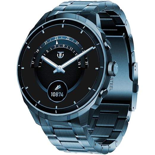 Titan Heritage 1.43" AMOLED Stainless Steel Bracelet Smart Watch thumbnail